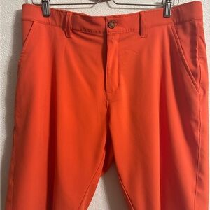Outdoor Ventures Vibrant Orange Men’s Shorts size 34